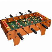 Table Football Arcade Game Mini Wooden Game Table 50x25 cm