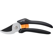 Fiskars Solid prasilenkiančios sodo žirklės P121 (oranžinė/ juoda)