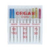 10pcs(Jeans Nr90-1/ 100-1;Universal Nr70-1/ 80-2/ 90-2;Strech Nr75-2/ 90-1