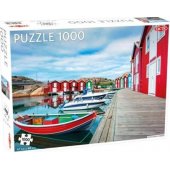 Tactic Puzzle 1000 žvejų nameliai Smge