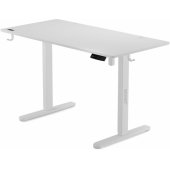 Electric Gaming Desk Nojo White 120x60 cm