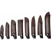 Leather case for carving knife
