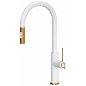 Jennifer Q Line Slim Snow White / Nano PVD Copper
