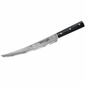 DAMASCUS 67 universalus virtuvinis pjaustymo peilis Tanto 230mm
