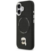 Karl Pin MagSafe dėklas iPhone 17, juodas