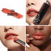 Addict Shine Lipstick Refillable 524 Diorette 3.2g