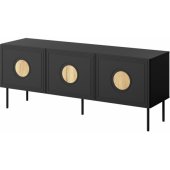 PALAZZO 150x42x60 Black + Oak Craft