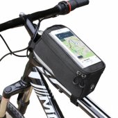 6BK Waterproof Bicycle Front Frame with Phone holder 6.5®® 1L