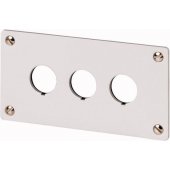 Eaton flush mount faceplate 3-hole 22mm M22-E3 (216