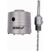 Dedra 80 mm HM karūninis grąžtas su SDS+ griebtuvu