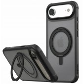 Duple M MagSafe dėklas iPhone 17 Air, juodas