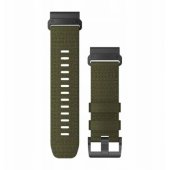 QuickFit 26mm nailoninis laikrodžio dirželis Ranger Green