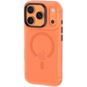 Magnetic Lucid Armor Case iPhone 17 Pro Max Orange