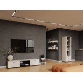 SOHO 180x43x37 Cashmere + Black