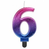 Torto žvakutės smeigtukas Number 6
