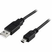 Cable USB-A 2.0 Mini-USB-B 2m black