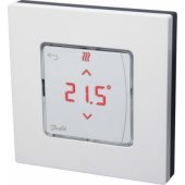 Danfoss TERMOSTATAS ICON DISPLAY 230V baltas, 86x86