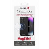 Soft Joy Magstick dėklas, skirtas iPhone 16 Pro Max, juodas