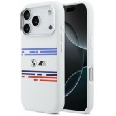 M Silicon Horizontal Line MagSafe iPhone 17 Pro Max White