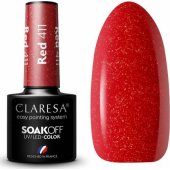 Claresa Claresa Soak Off UV/ LED Red lakier hybrydowy 411 5g