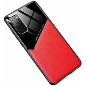 "Lens Leather Back Case Xiaomi Mi 11" Red