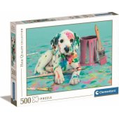 Clementoni CLE puzzle 500 HQ The Funny Dalmatian 35150