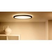WiFi SuperSlim Ceiling Black 32W 8720169072671