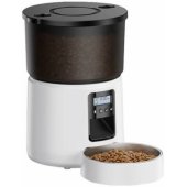 Automatic Feed Dispenser Button Version White