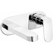 Basin mixer for concealed installation