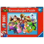 _6820945 Ravensburger dėlionė 100 dalių Super Mario Team