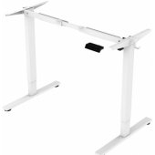Desk ERGO FIT with 1 motor 120x60xH71,5-116cm oak/ white