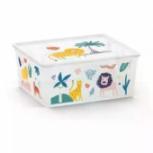 Box Animals Clear 18L 40x34x17cm