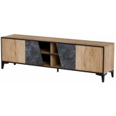 OVO 180x38x53 Oak/ Concrete
