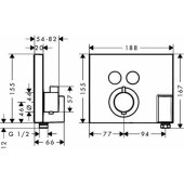 ShowerSelect Thermostat Chrome