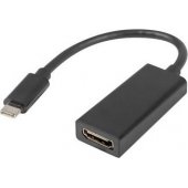 Adapter USB CM - HDMI F 15cm black