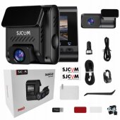 M60 4K Wi-Fi DVR + GPS + Wi-Fi + front + rear cameras
