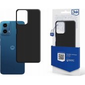 Matinis dėklas Motorola Moto G34 5G, juodas