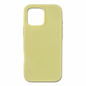 "Slim silicone back case for iPhone 16 Pro" Lime