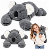 Grey Plush Koala Cuddly Toy with Long Arms (60 cm)