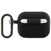 Liquid Silicone Croc Logo Case for AirPods Pro 2 Black