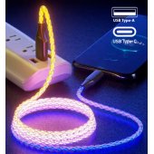 LED USB-C - USB-C 30W , 1M , Black