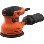 BLACK+DECKER Ekscentrinis šlifuoklis BEW210-QS (oranžinė/ juoda, 230 W)