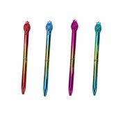 „Pineapple Ballpoint Pen Shiny Gold Color Blue Refill 0.7mm Mix“