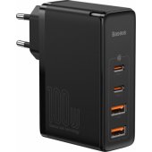 GaN2 Pro 2x USB-A 2x USB-C 3 A Black