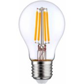 LED Филаментная лампа E27, A60, 6W, 840lm, 3000K, 360°