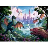 Ravensburger dėlionė 300 vnt. Dragons