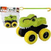 Tyrannosaurus Rex transporto priemonės trinties pavara žalia