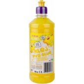Symag Klej żółty brokat 500 ml