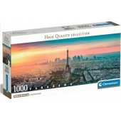 Clementoni dėlionė, 1000 detalių, kompaktiška panorama, Paryžius