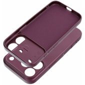 _8480043 Dėklas, skirtas iPhone 18 Pro / 17 Pro, metalinis tamsiai vyšninės spalvos